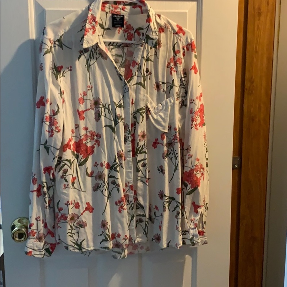 Floral dress shirt